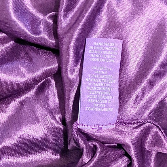 Jolie Dress Bohemian Purple Blue Black V Neck - Picture 4 of 8